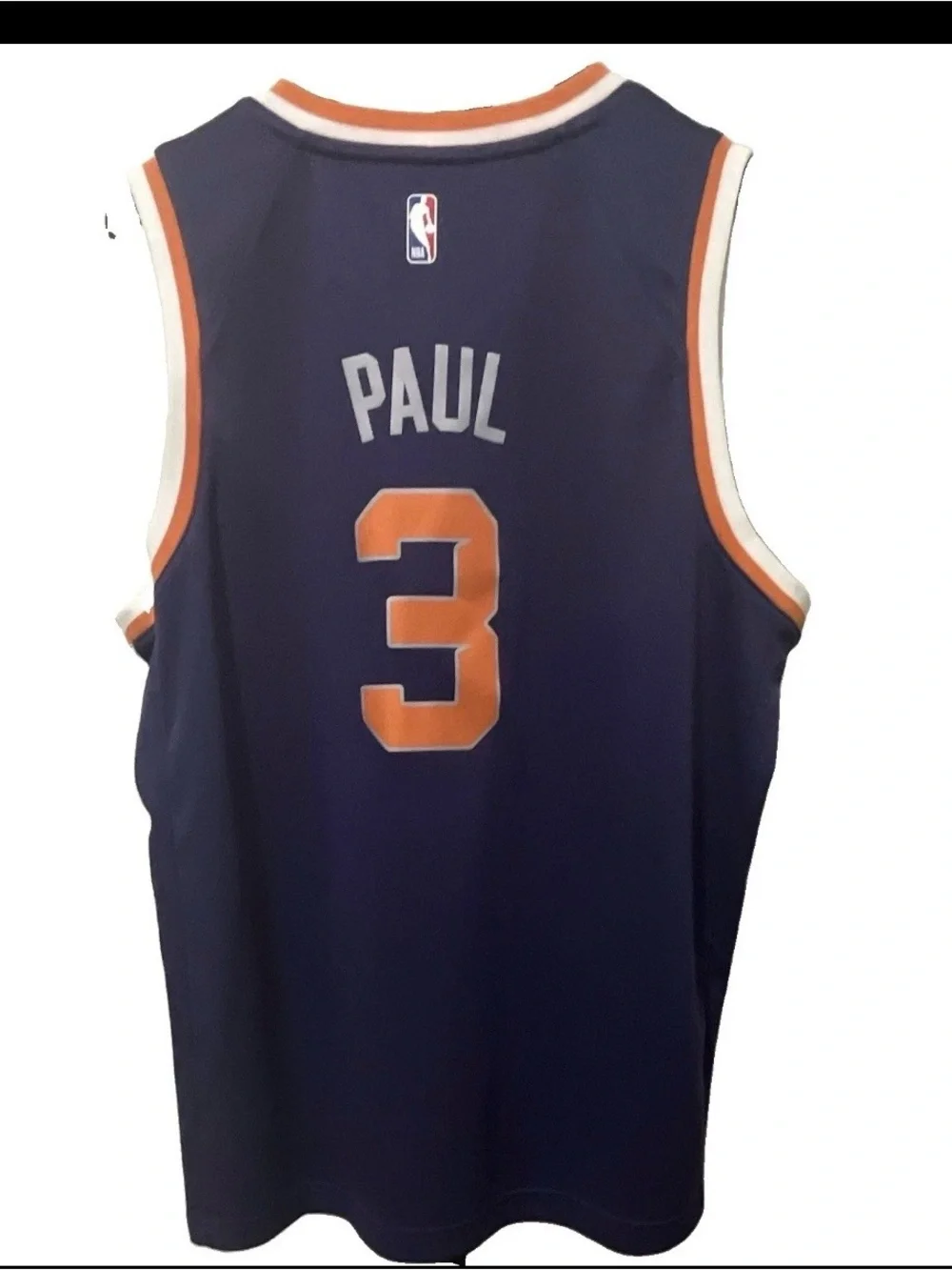 Nike Purple and Orange Phoenix Basketball Jersey #3